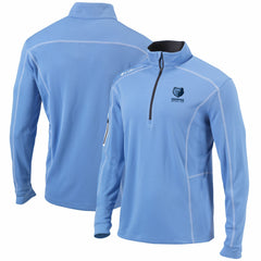 Columbia - Memphis Grizzlies Shotgun Omni-Wick Quarter-Zip Pullover Jacket - Light Blue