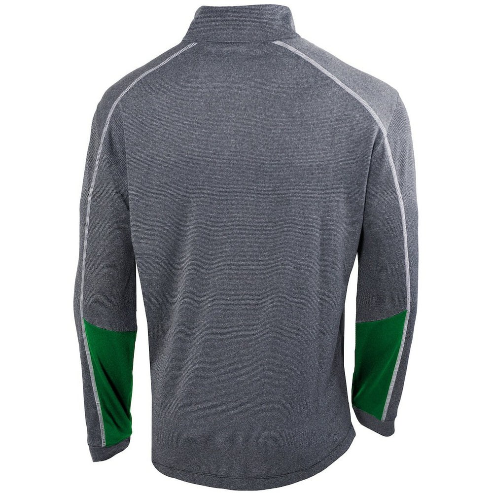 Columbia - Boston Celtics Omni-Wick Shotgun 2.0 Quarter-Zip Pullover Top - Heathered Gray/Green