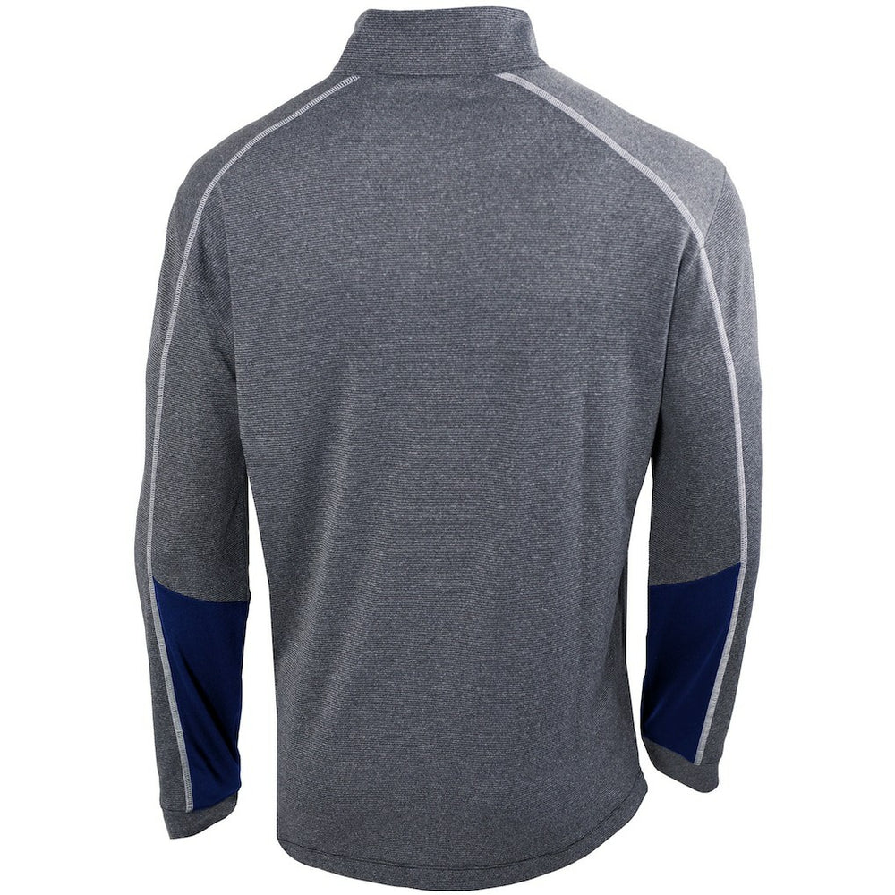 Columbia - Dallas Mavericks Omni-Wick Shotgun 2.0 Quarter-Zip Pullover Top - Heathered Gray/Navy