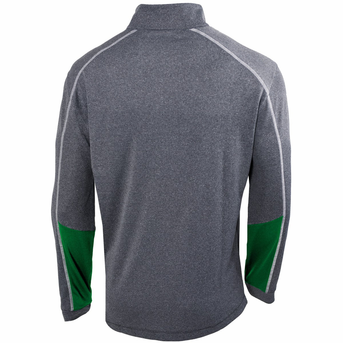 Columbia - Milwaukee Bucks Omni-Wick Shotgun 2.0 Quarter-Zip Pullover Top - Heathered Gray/Green