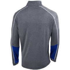 Columbia - Oklahoma City Thunder Omni-Wick Shotgun 2.0 Quarter-Zip Pullover Top - Heathered Gray/Blue