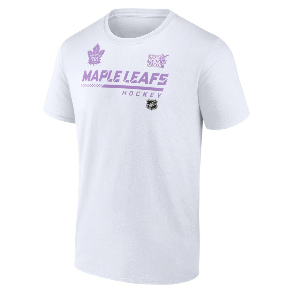 Toronto Maple Leafs - NHL Hockey Fights Cancer T-Shirt White