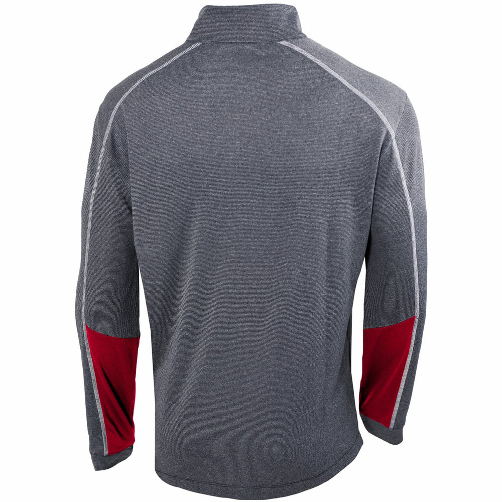 Columbia - Washington Wizards Omni-Wick Shotgun 2.0 Quarter-Zip Pullover Top - Heathered Gray/Red