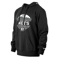 New Era - Brooklyn Nets Localized Pullover Hoodie - Black