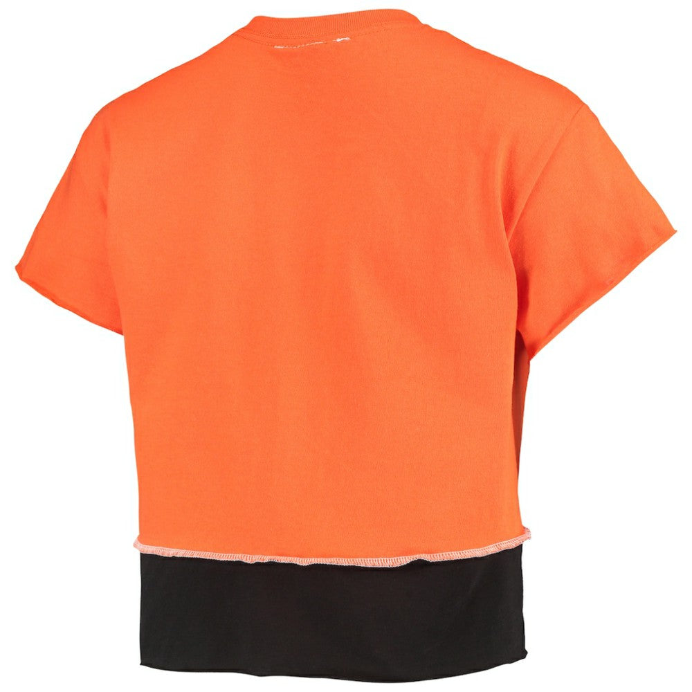 San Francisco Giants Refried Apparel Women's Cropped T-Shirt Lifestyle