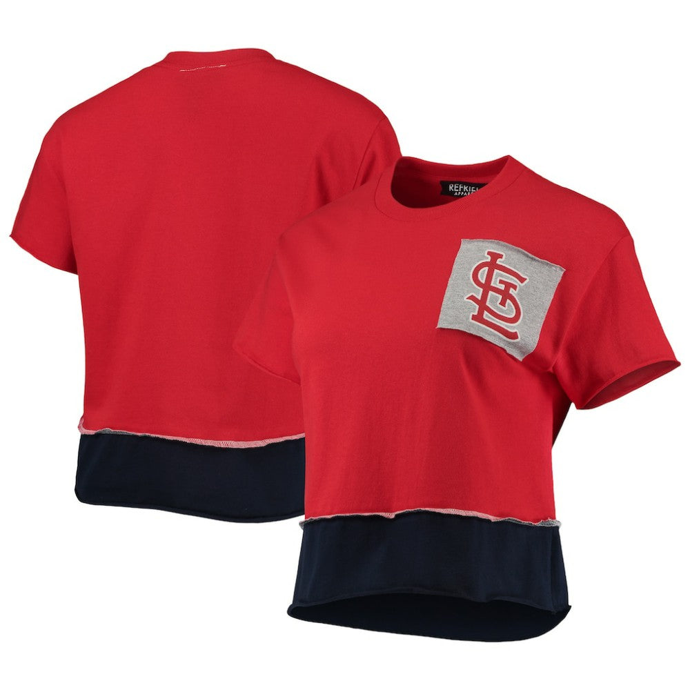 St. Louis Cardinals Refried Apparel Women's Cropped T-Shirt discount