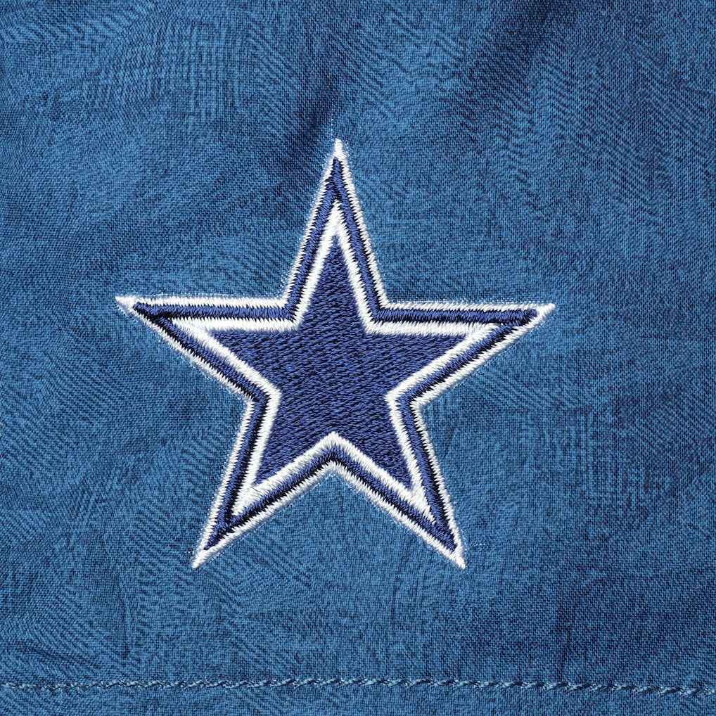 Dallas Cowboys Naples Layered Leaves Swim Trunks Navy - Tommy Bahama