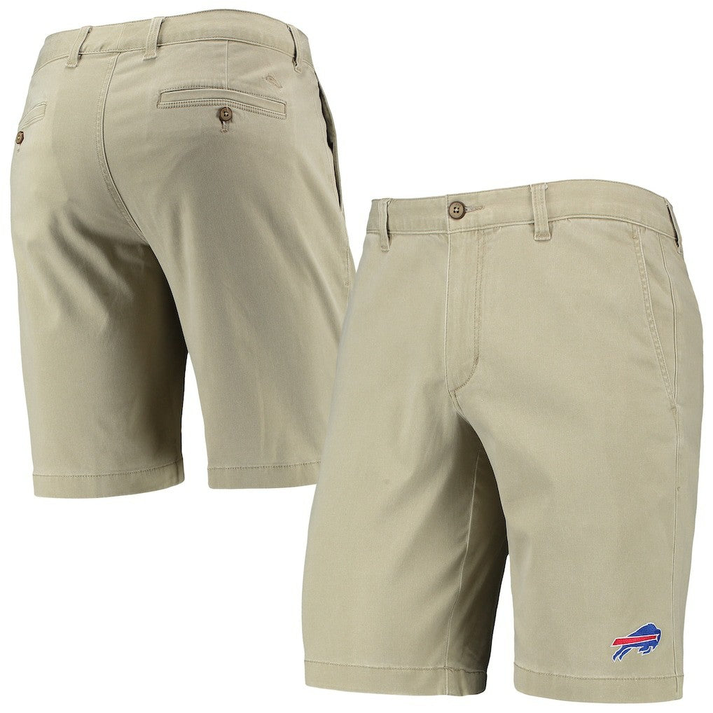 Buffalo Bills Boracay Tri-Blend Shorts Khaki - Tommy Bahama