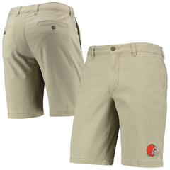 Cleveland Browns Boracay Tri-Blend Shorts Khaki - Tommy Bahama