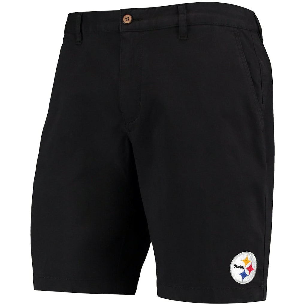 Pittsburgh Steelers Boracay Tri-Blend Shorts Black - Tommy Bahama