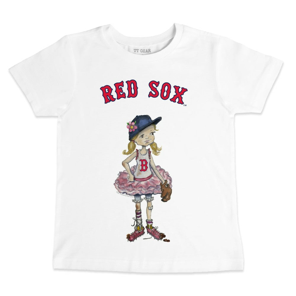 Boston Red Sox Tiny Turnip Youth Baseball Babes T-Shirt Near Me