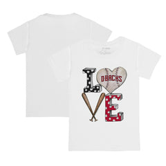 Arizona Diamondbacks Tiny Turnip Youth Baseball Love T-Shirt for sale