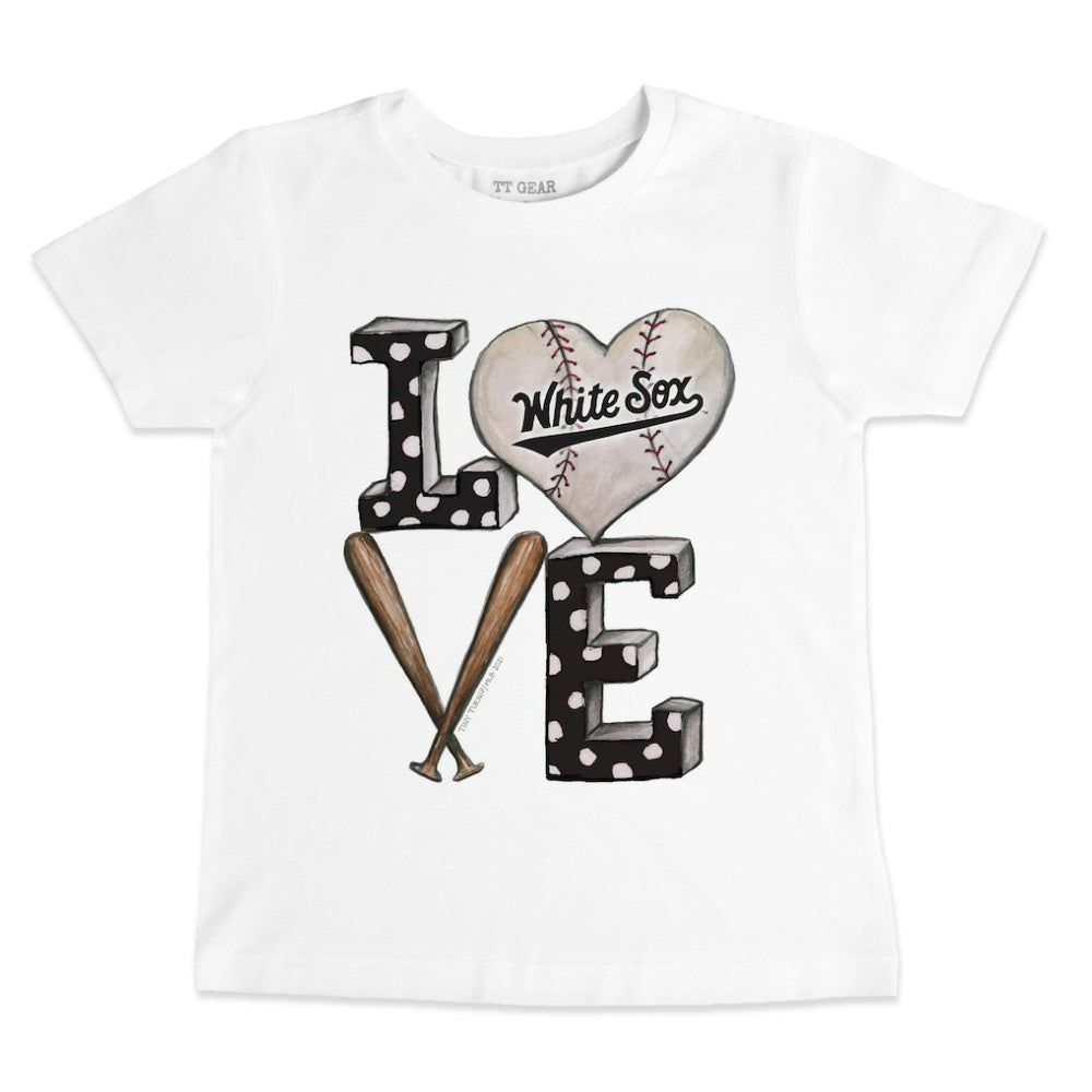 Chicago White Sox Tiny Turnip Youth Baseball Love T-Shirt for sale