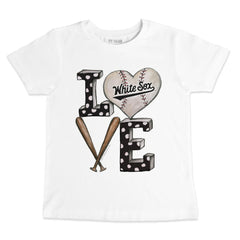 Chicago White Sox Tiny Turnip Youth Baseball Love T-Shirt for sale