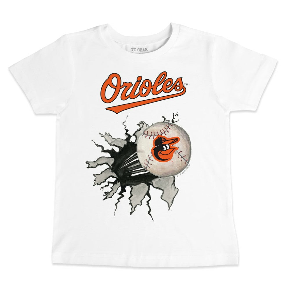Baltimore Orioles Tiny Turnip Youth Baseball Tear T-Shirt for sale