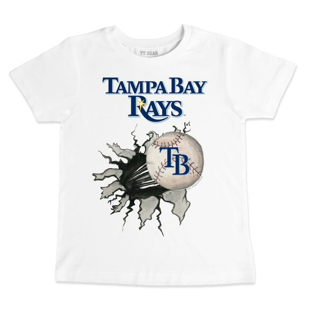 Tampa Bay Rays Tiny Turnip Youth Baseball Tear T-Shirt Near Me