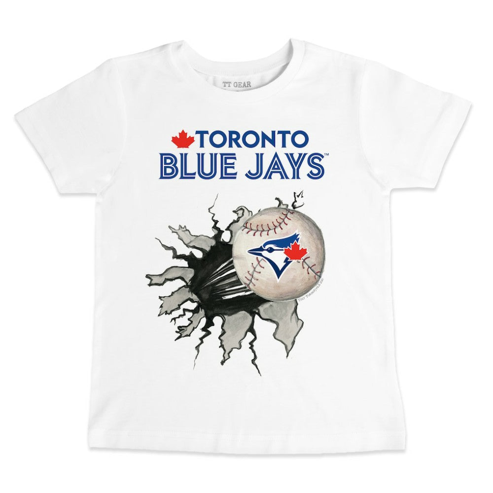 Toronto Blue Jays Tiny Turnip Youth Baseball Tear T-Shirt Online