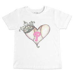 Philadelphia Phillies Tiny Turnip Youth Baseball Tiara Heart T-Shirt Near Me