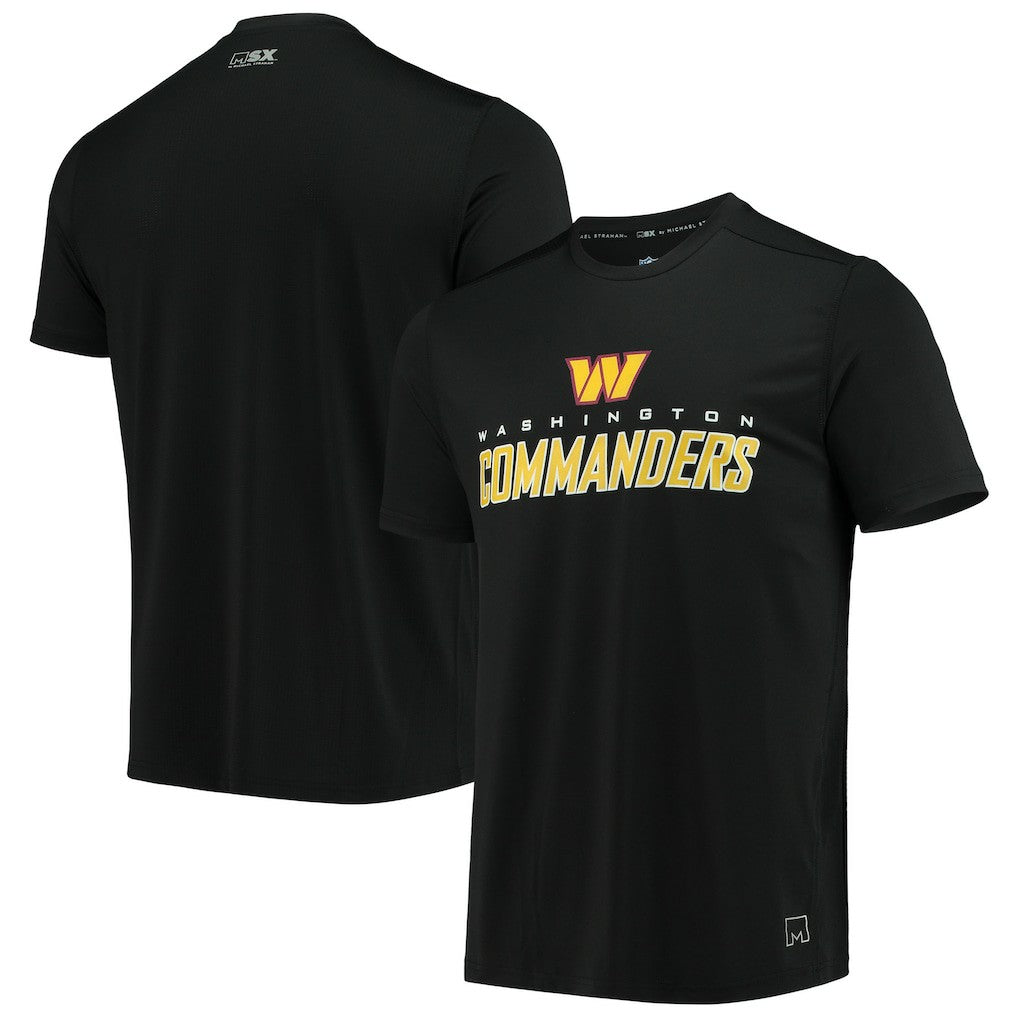 Washington Commanders MSX by Michael Strahan T-Shirt Black - NFL