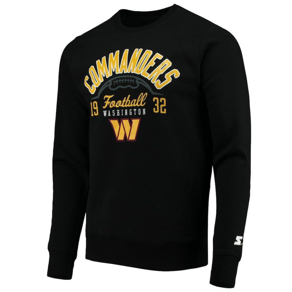 Washington Commanders Starter Pullover Sweatshirt Black - NFL