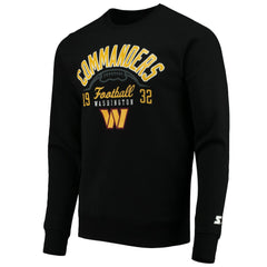 Washington Commanders Starter Pullover Sweatshirt Black - NFL