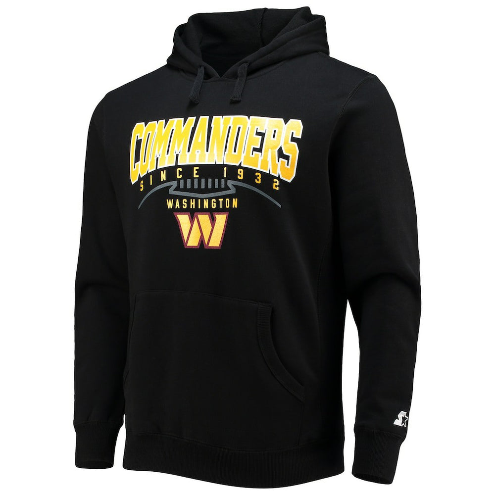 Washington Commanders Starter Premier Pullover Hoodie Black - NFL