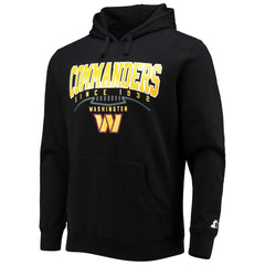 Washington Commanders Starter Premier Pullover Hoodie Black - NFL