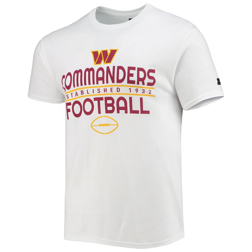 Washington Commanders Starter Prime Time T-Shirt White - NFL