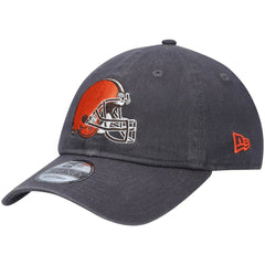 Cleveland Browns New Era Icon Core Classic 2.0 9TWENTY Adjustable Hat Graphite - NFL