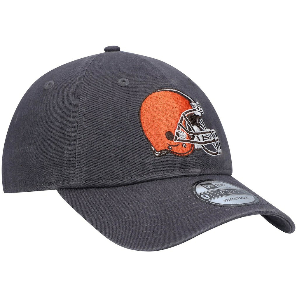 Cleveland Browns New Era Icon Core Classic 2.0 9TWENTY Adjustable Hat Graphite - NFL