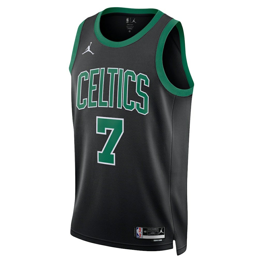 NBA - Jaylen Brown Boston Celtics Jordan Brand Unisex Swingman Jersey - Statement Edition - Black