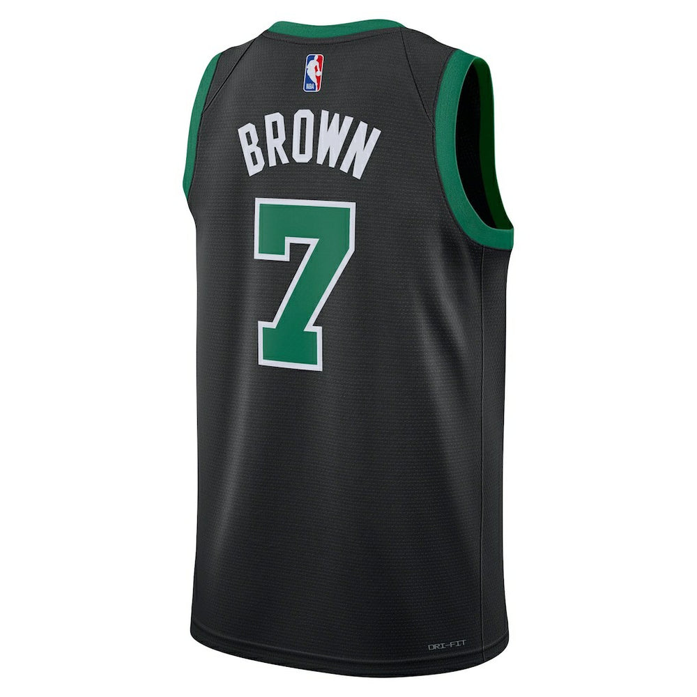 NBA - Jaylen Brown Boston Celtics Jordan Brand Unisex Swingman Jersey - Statement Edition - Black