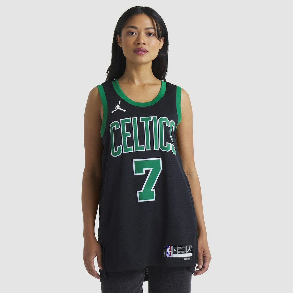 NBA - Jaylen Brown Boston Celtics Jordan Brand Unisex Swingman Jersey - Statement Edition - Black