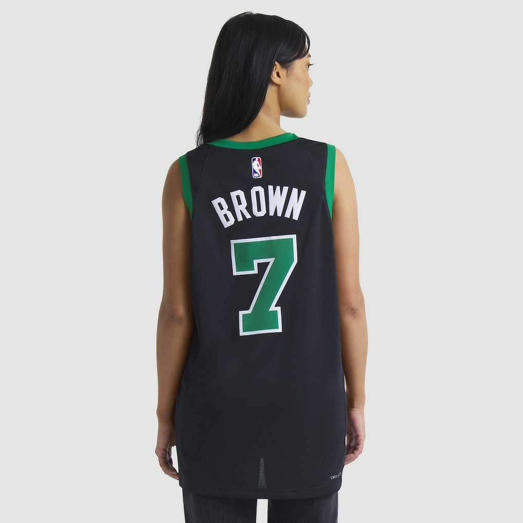 NBA - Jaylen Brown Boston Celtics Jordan Brand Unisex Swingman Jersey - Statement Edition - Black