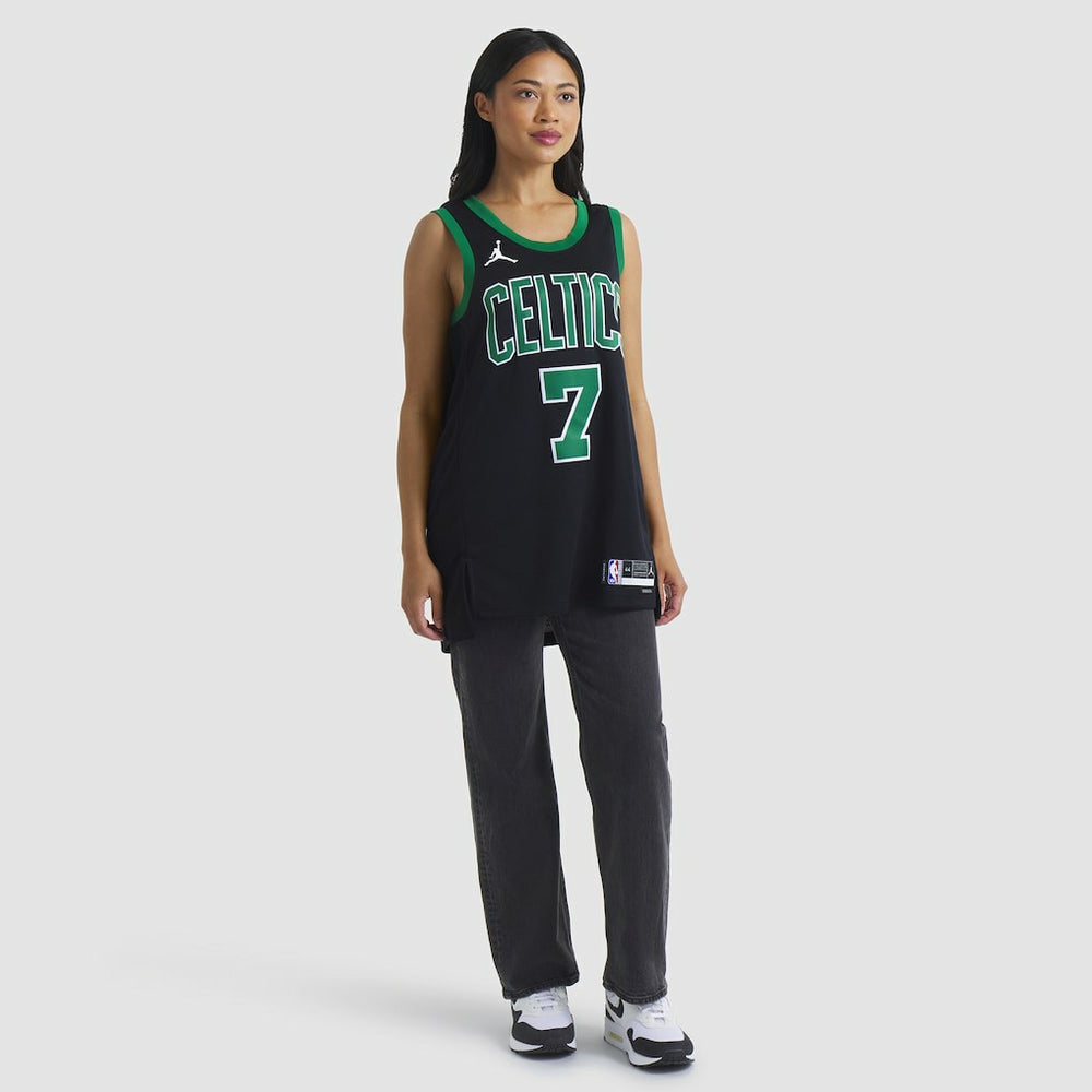 NBA - Jaylen Brown Boston Celtics Jordan Brand Unisex Swingman Jersey - Statement Edition - Black