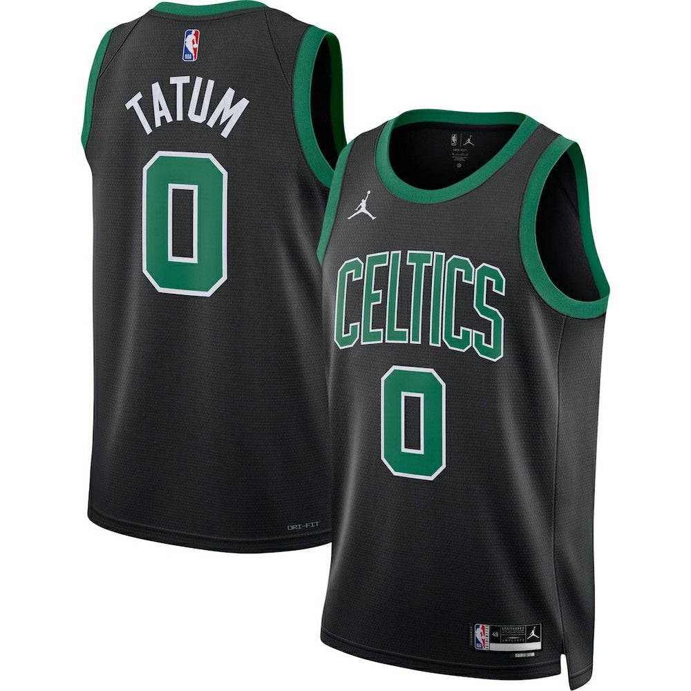 NBA - Jayson Tatum Boston Celtics Jordan Brand Unisex Swingman Jersey - Statement Edition - Black