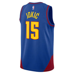 NBA - Nikola Jokic Denver Nuggets Jordan Brand Unisex Swingman Jersey - Statement Editi- Blue