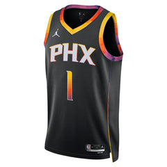 NBA - Devin Booker Phoenix Suns Jordan Brand Unisex Swingman Jersey - Statement Editi- Black
