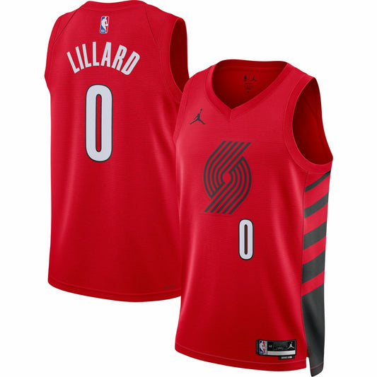 Damian Lillard Portland Trail Blazers Jordan Brand Unisex Swingman Jersey - Statement Edition - Red sale | NBA Jerseys