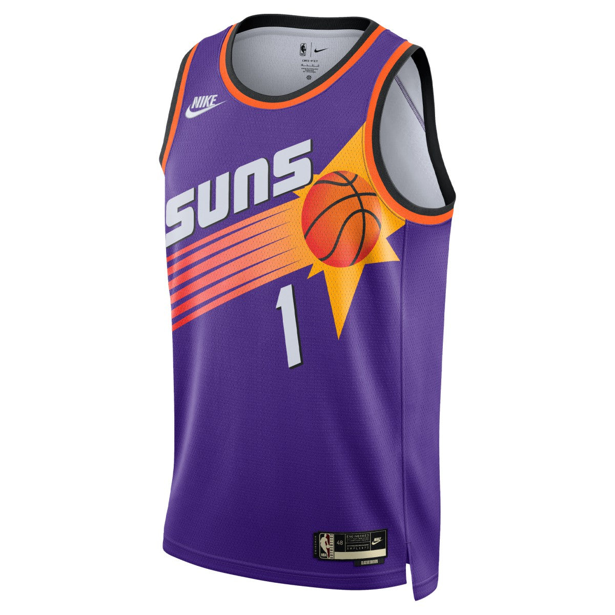 Nike - Devin Booker Phoenix Suns Swingman Jersey - Classic Edition - Purple