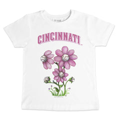 Cincinnati Reds Tiny Turnip Youth Blooming Baseballs T-Shirt Online