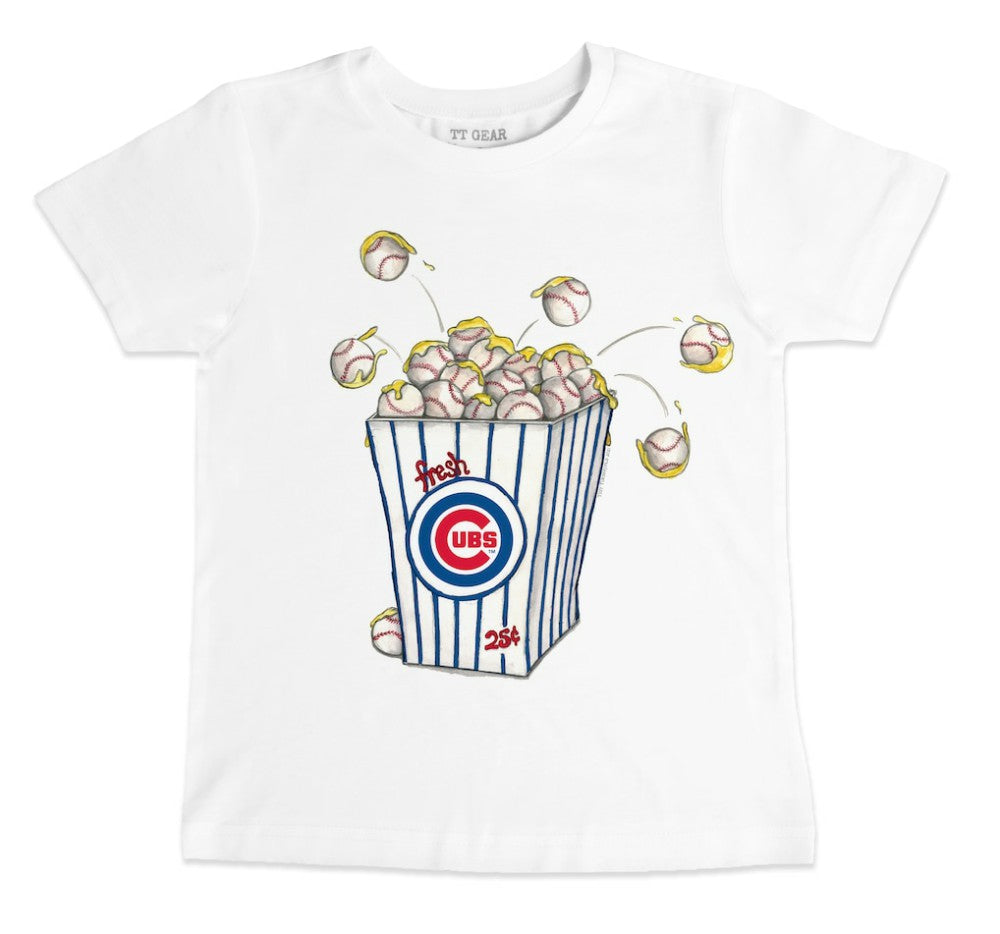 Chicago Cubs Tiny Turnip Youth Popcorn T-Shirt for sale