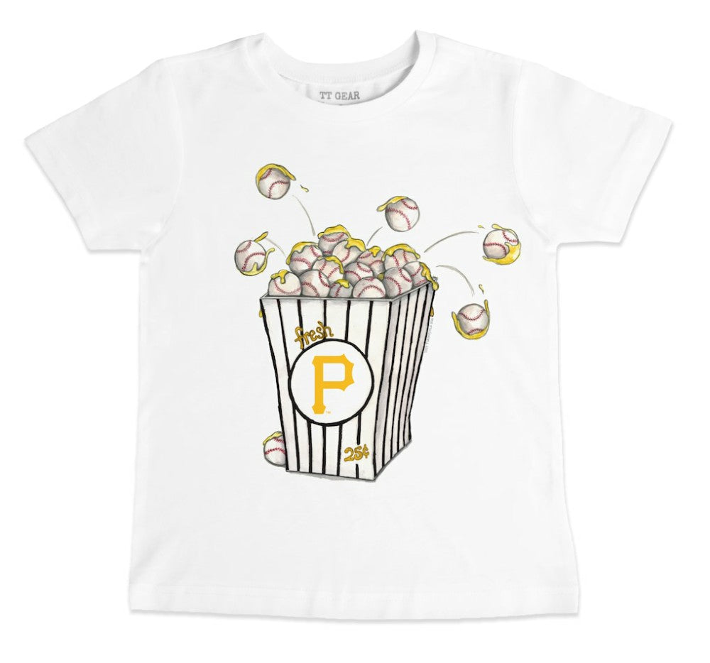 Pittsburgh Pirates Tiny Turnip Youth Popcorn T-Shirt Sale