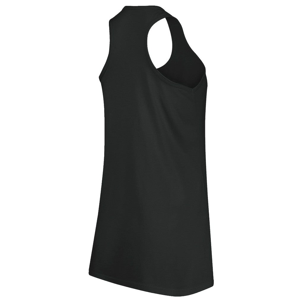 Washington Commanders Majestic Threads Women's Bling Scoop Neck Racerback Tank Top Black - NFL