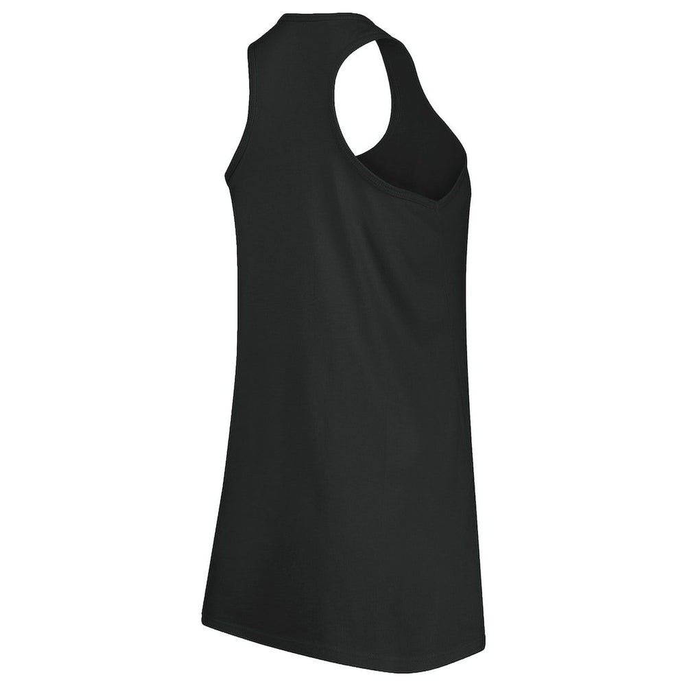 Washington Commanders Majestic Threads Women's Bling Scoop Neck Racerback Tank Top Black - NFL