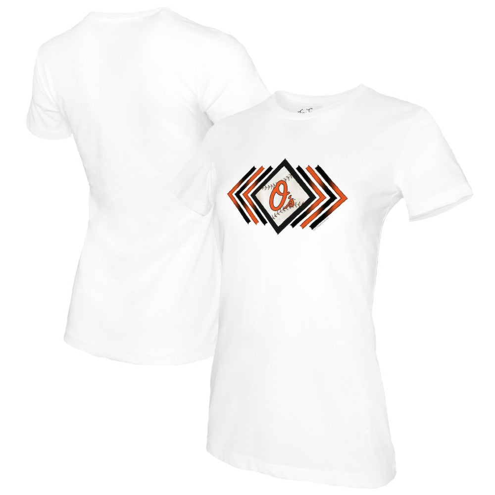 Baltimore Orioles Tiny Turnip Women's Prism Arrows T-Shirt for sale