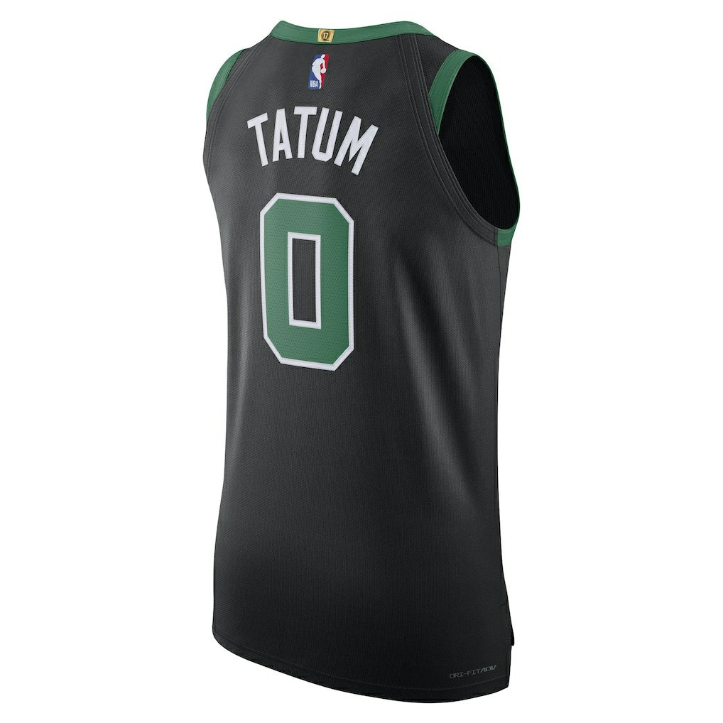NBA - Jayson Tatum Boston Celtics Jordan Brand Authentic Player Jersey - Statement Edition - Black