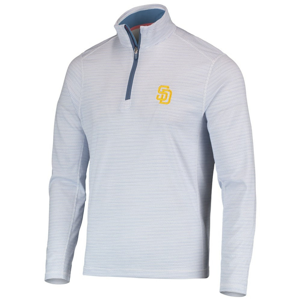 San Diego Padres Vineyard Vines Sankaty Quarter-Zip Sweatshirt Lifestyle
