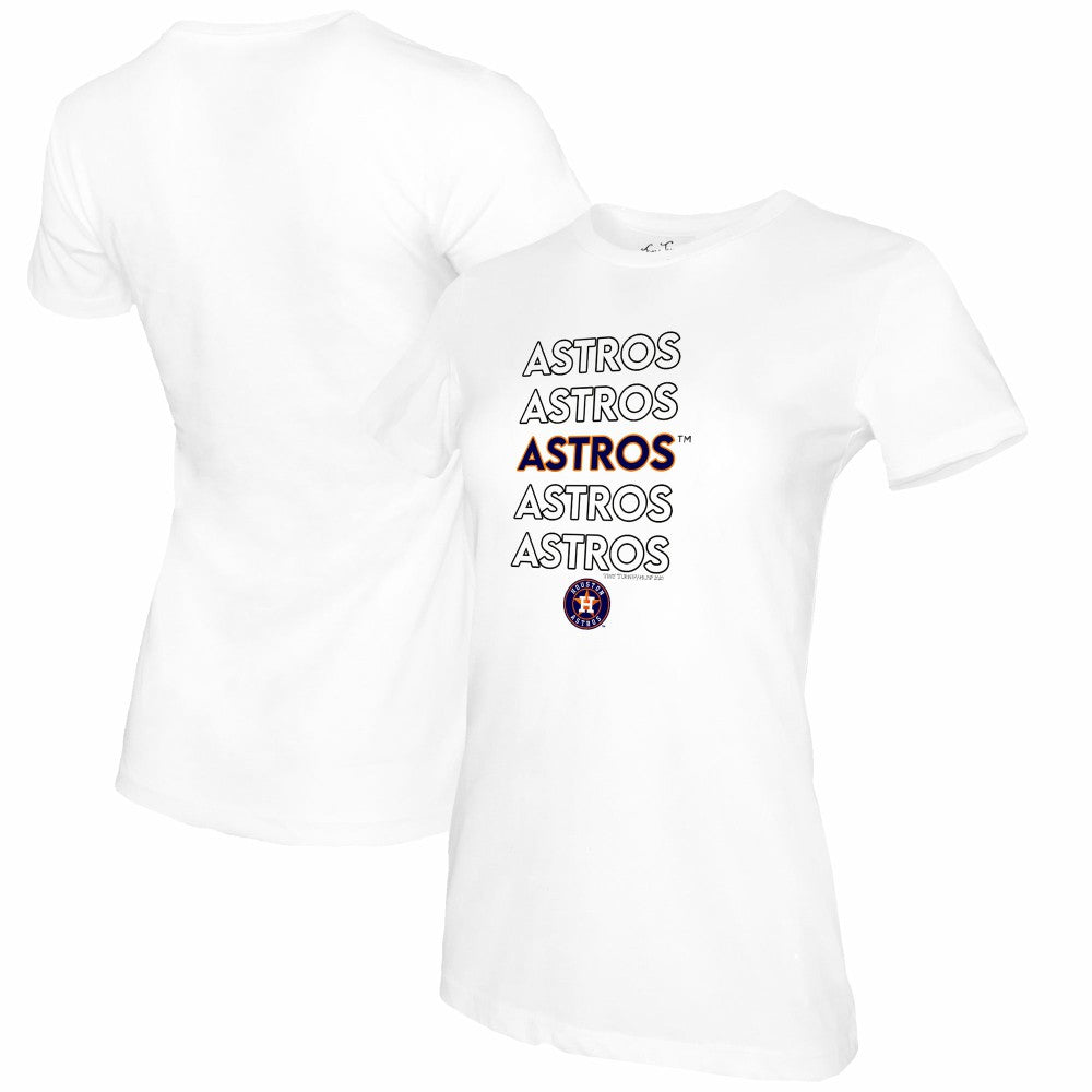 Houston Astros Tiny Turnip Women's Stacked T-Shirt for sale