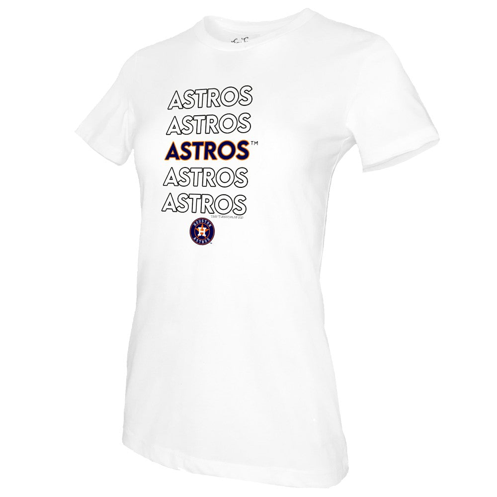 Houston Astros Tiny Turnip Women's Stacked T-Shirt for sale